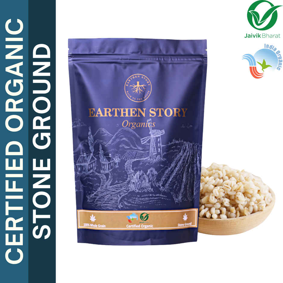 Earthen Story Organic Barley Atta