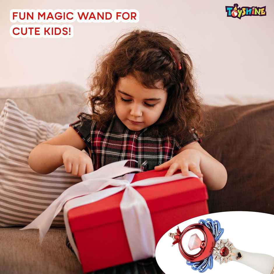 Toyshine Fairy Wand Electric Magic Moon Styling Stick Flashing Toy