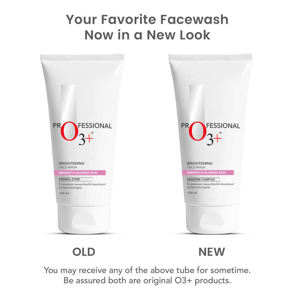 O3+ Brightening Face Wash