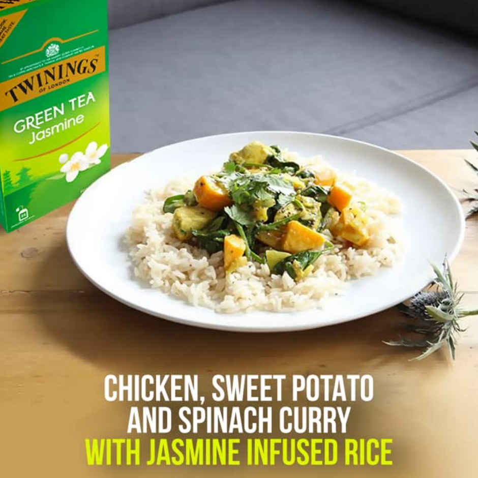 Twinings Green Tea Jasmine | 25 Teabags | Pure Elegance | Smooth & Floral