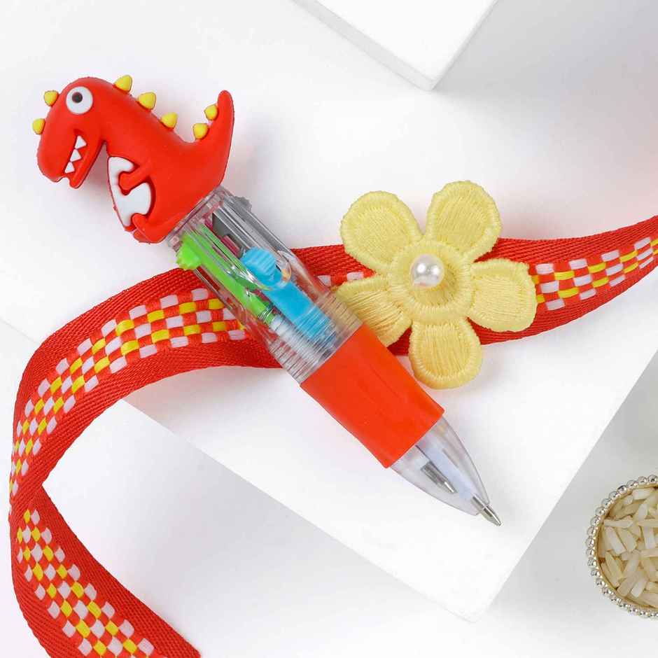 Dino Fun Multi Pen Rakhi | FNP