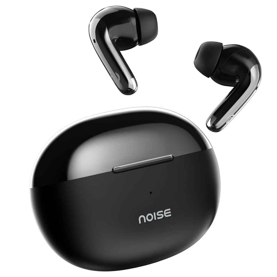 Noise Buds Verve 2 50H Playtime 4 Mic ENC 13mm Driver IPX4 BTv5.3 TWS Earbuds | Carbon Black