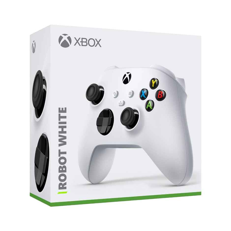 Microsoft XBOX S/X Wireless Controller Bluetooth Gamepad  (For Xbox One, Xbox Series X, Xbox Series S) - Robot White