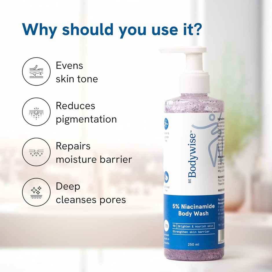 Be Bodywise 5% Niacinamide Body Wash