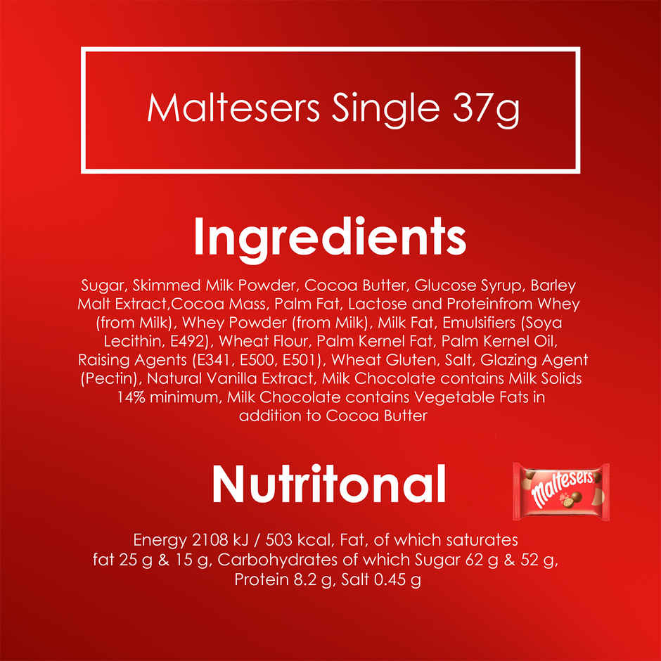 Maltesers Chocolate | Crunchy & Smooth