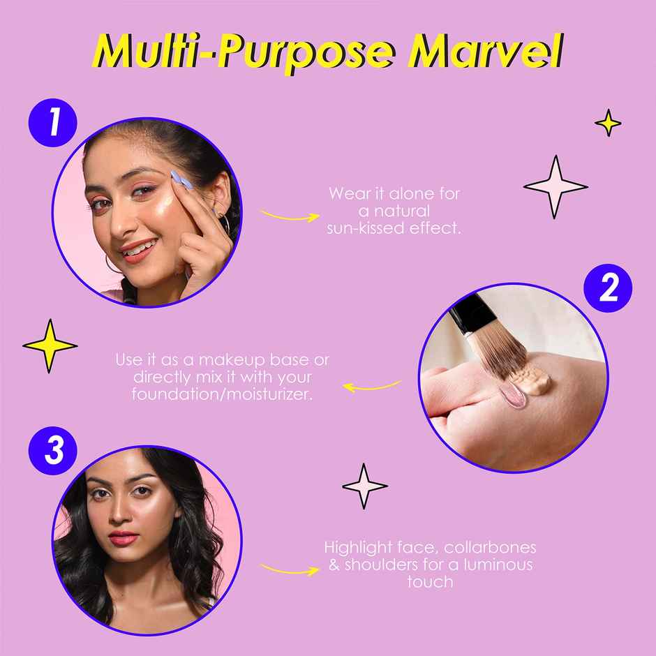 Blue Heaven Prime & Shine Primer - Golden Pink