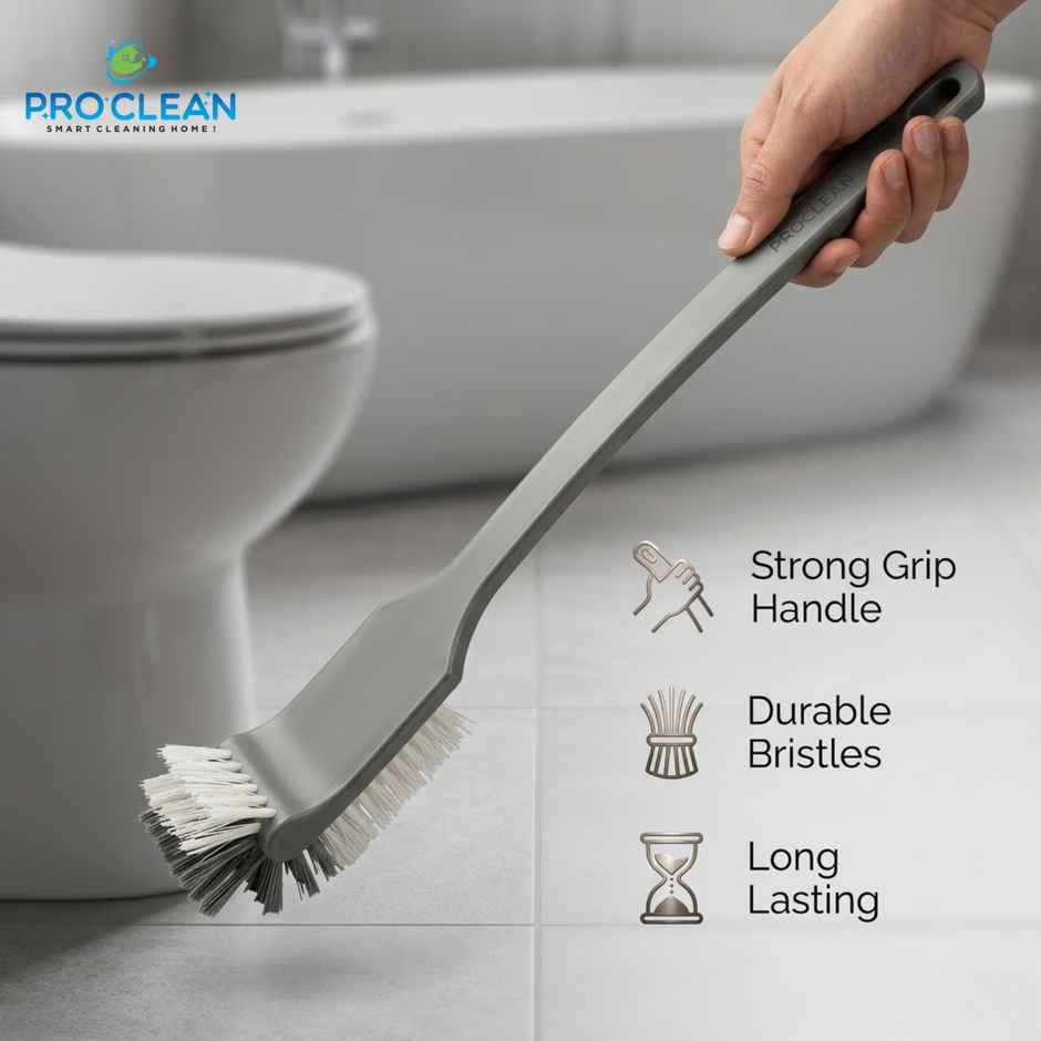 Proclean Double Hockey Toilet Brush | Premium - Assorted