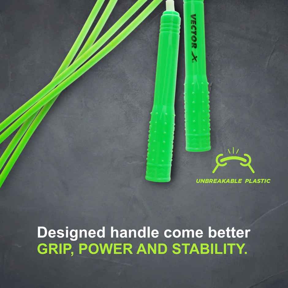 Vector X Player Skipping Rope With Fragrance | Green