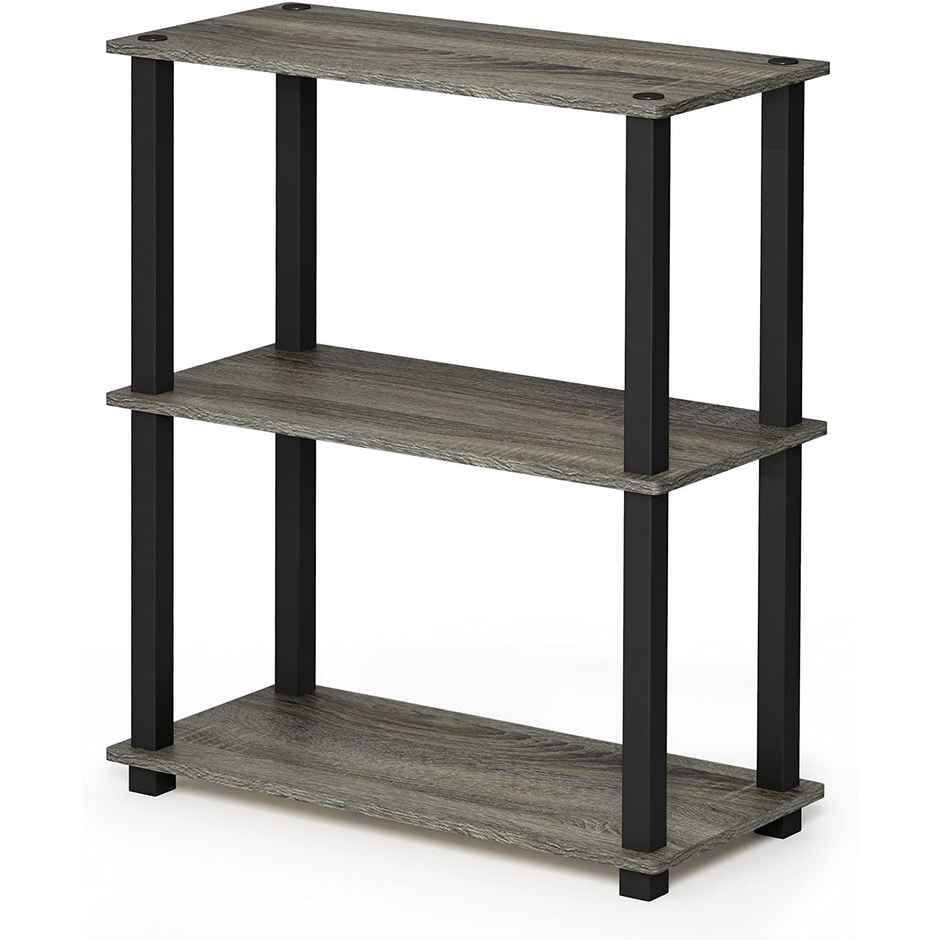 Arlavya Standing 3 tier Engineered Wood Utility Storage Shelf & Display Organizer for Home