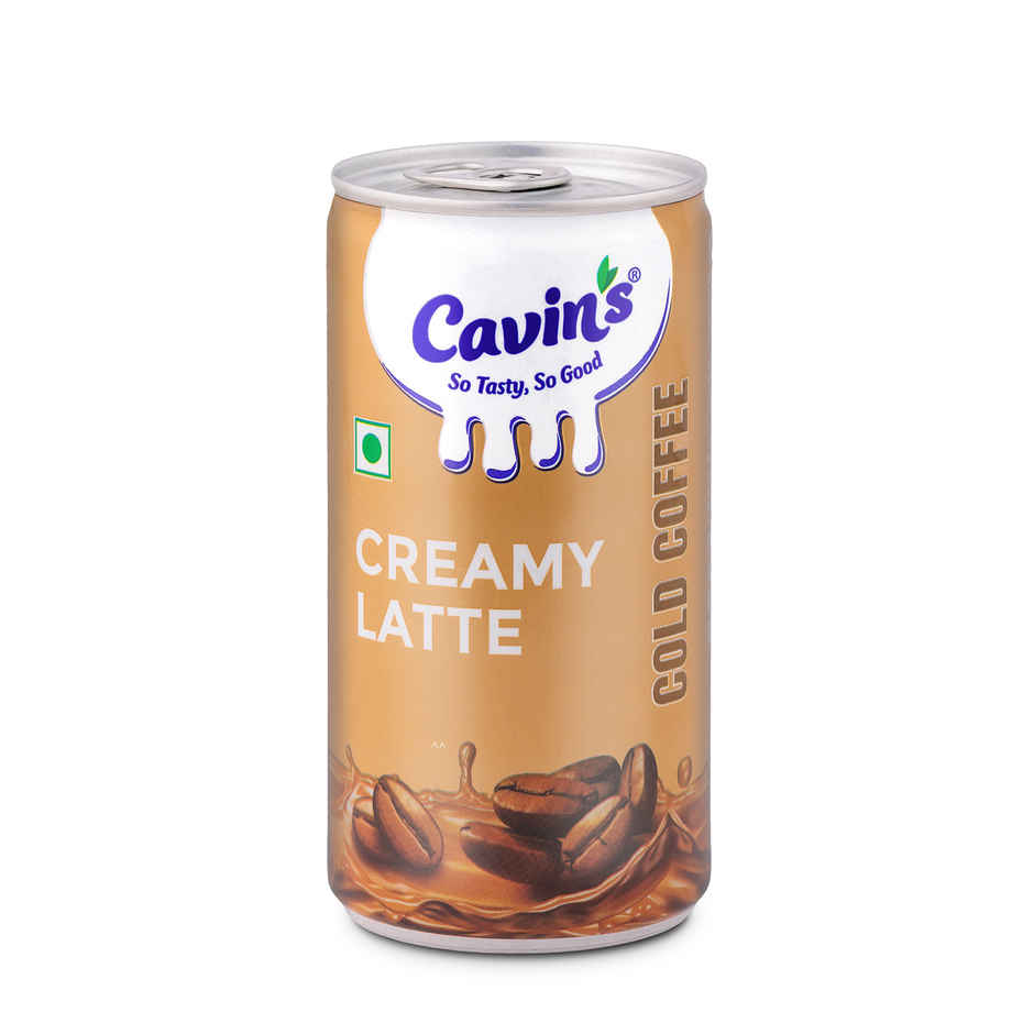 Cavin's Creamy Latte Cold Coffee | Cafe|Style, Ready to Drink