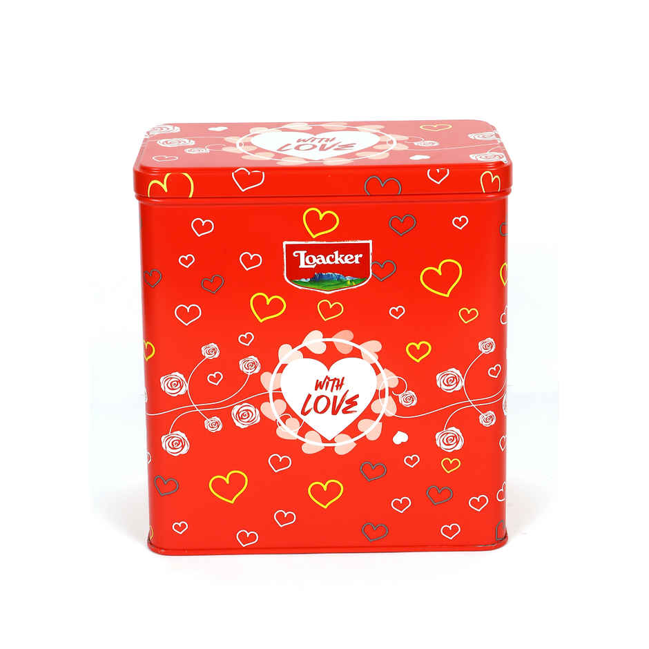 Loacker Minis Assorted Wafer Cookies with Tin