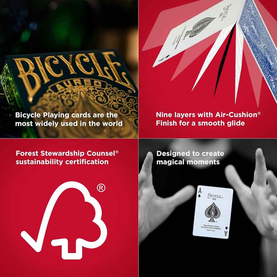 Parksons Bicycle Aureo Playing Cards