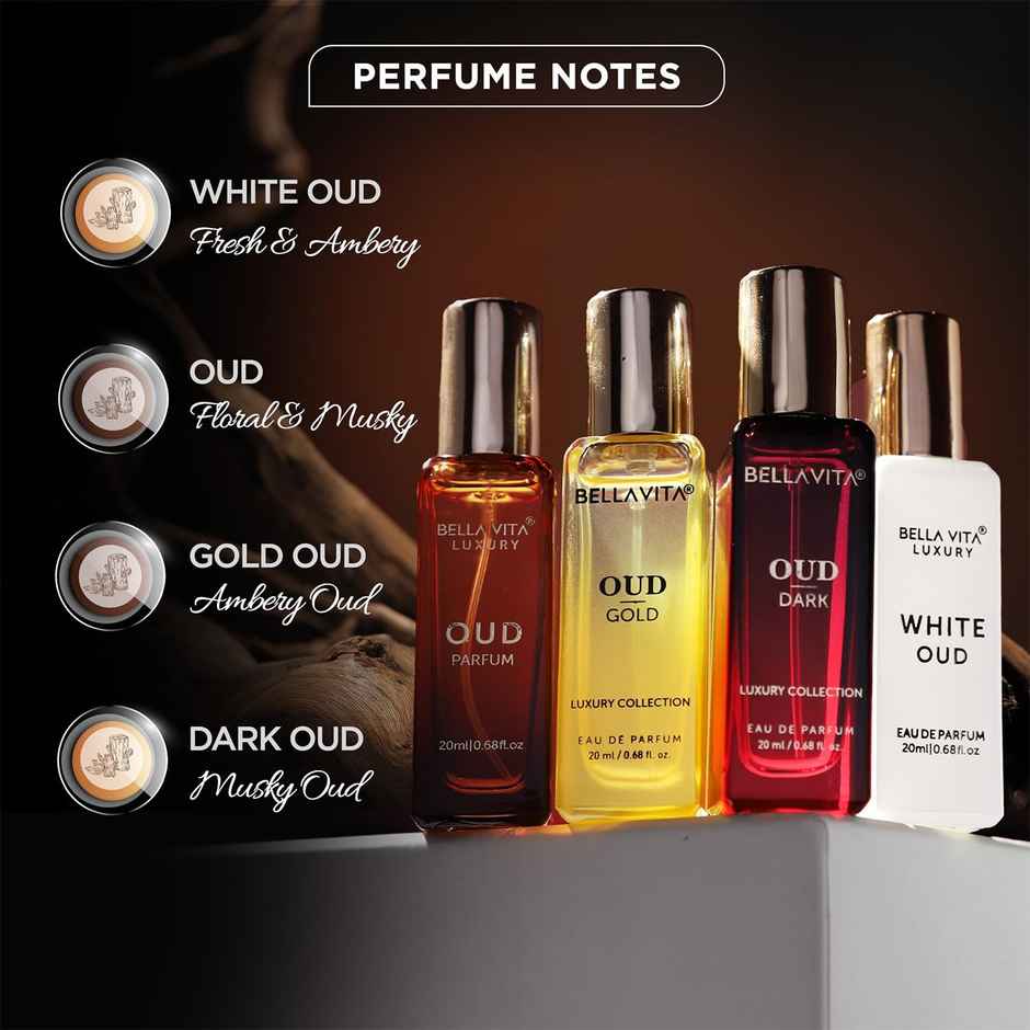 Bella Vita Luxury OUD Experience Eau De Parfum Gift Set for Men & Women