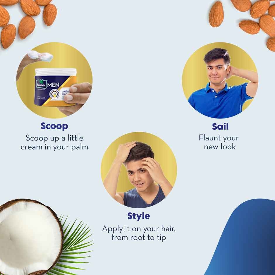Parachute Advansed Men Hair Cream, Anti-Hairfall