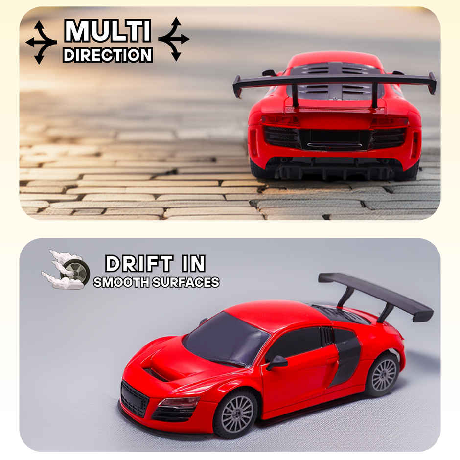 Frendo 1:24 Hi Speed Mini Remote Control Car -Aud Red