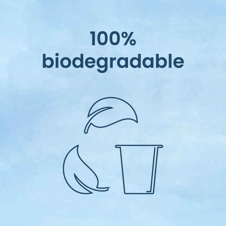 Origami Disposable Paper Cups Plain 150 ML - 100 Count