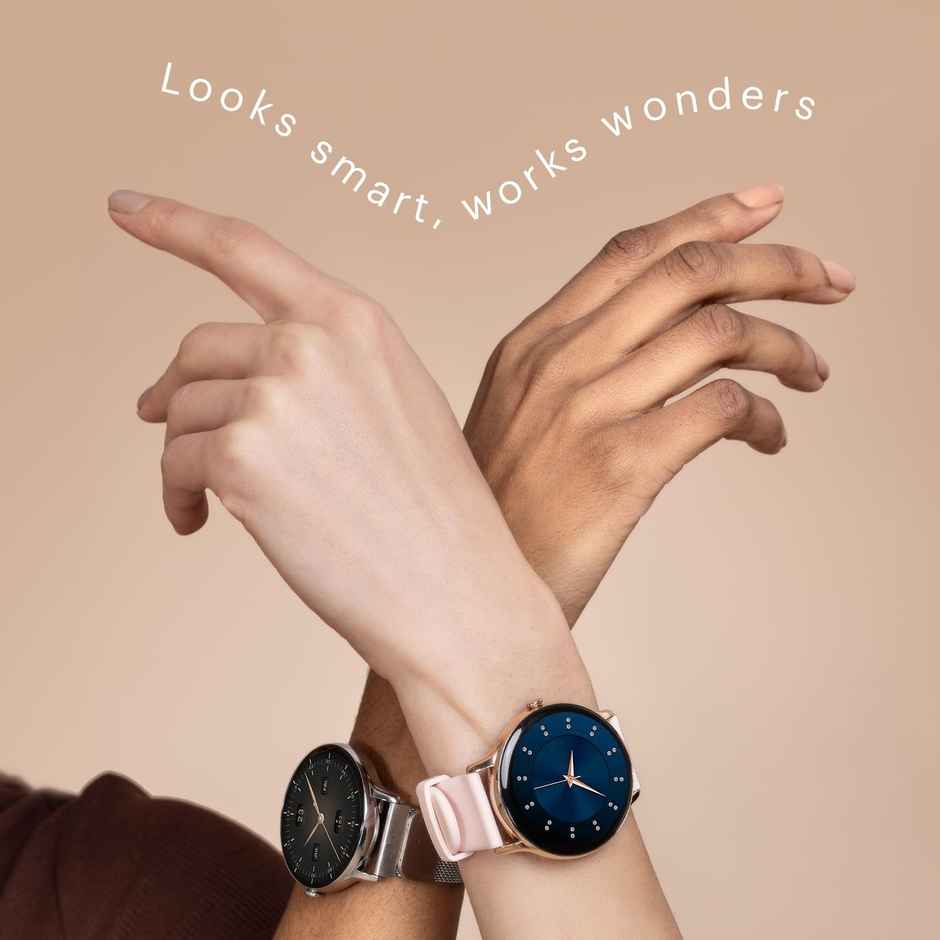 Noise Noisefit Twist Go Smartwatch - Black Link