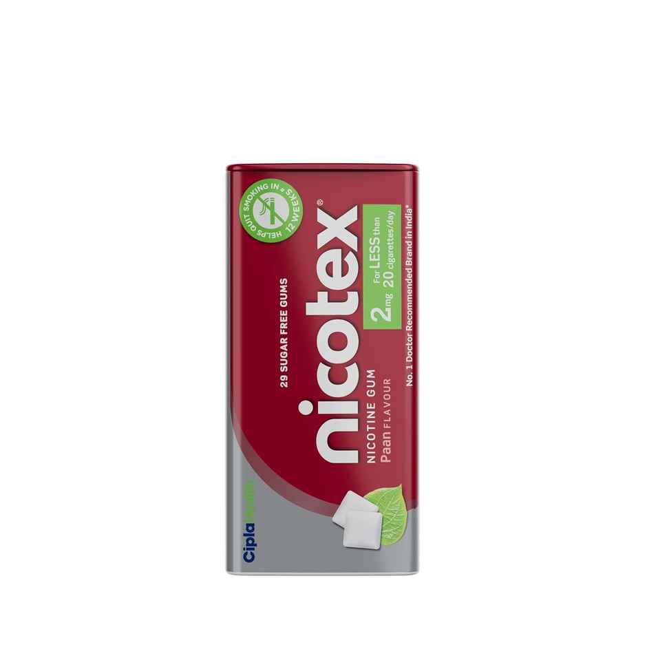 Nicotex Gums Paan Tin | 2mg