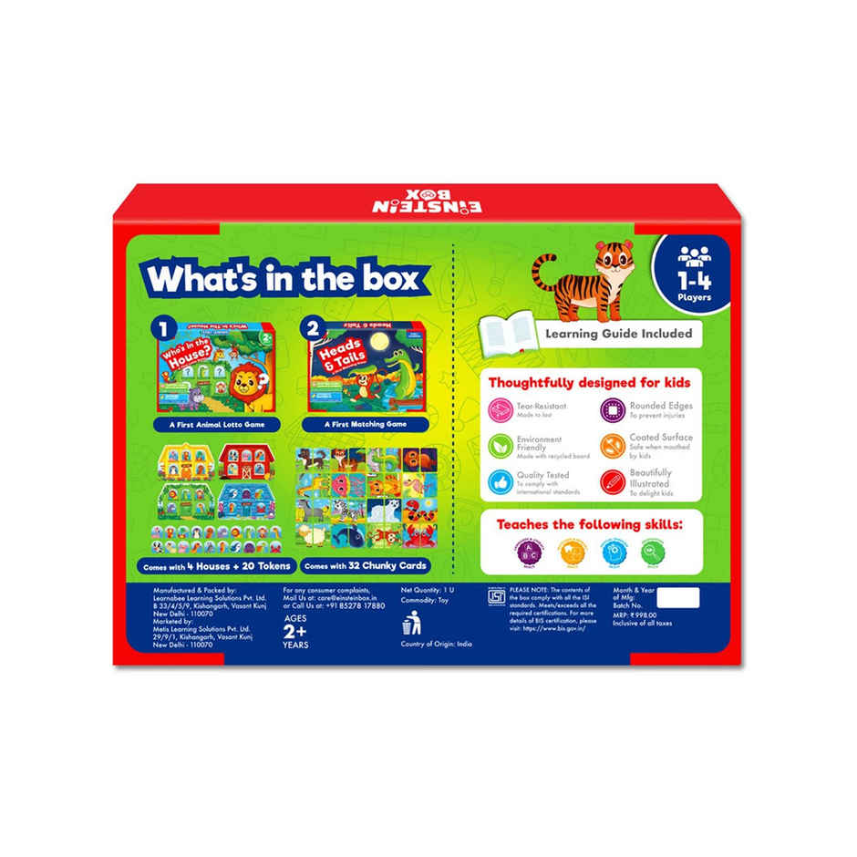 Buy Einstein Box My First Box Of Games For Kids 2-5 Years Old Online ...