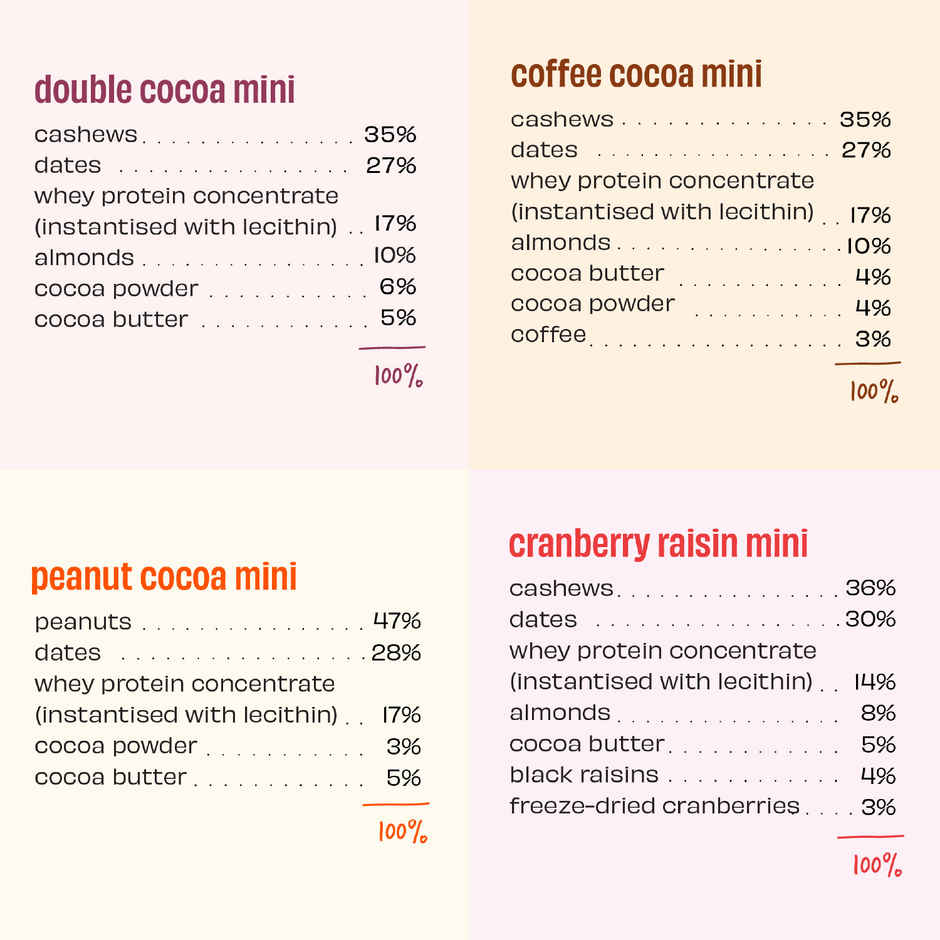 The Whole Truth Mini Protein Bars Assorted