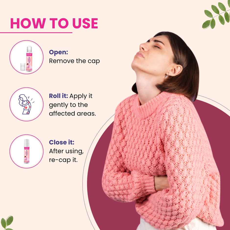 Mildcares Period Cramp Relief Roll On | Pack Of 2