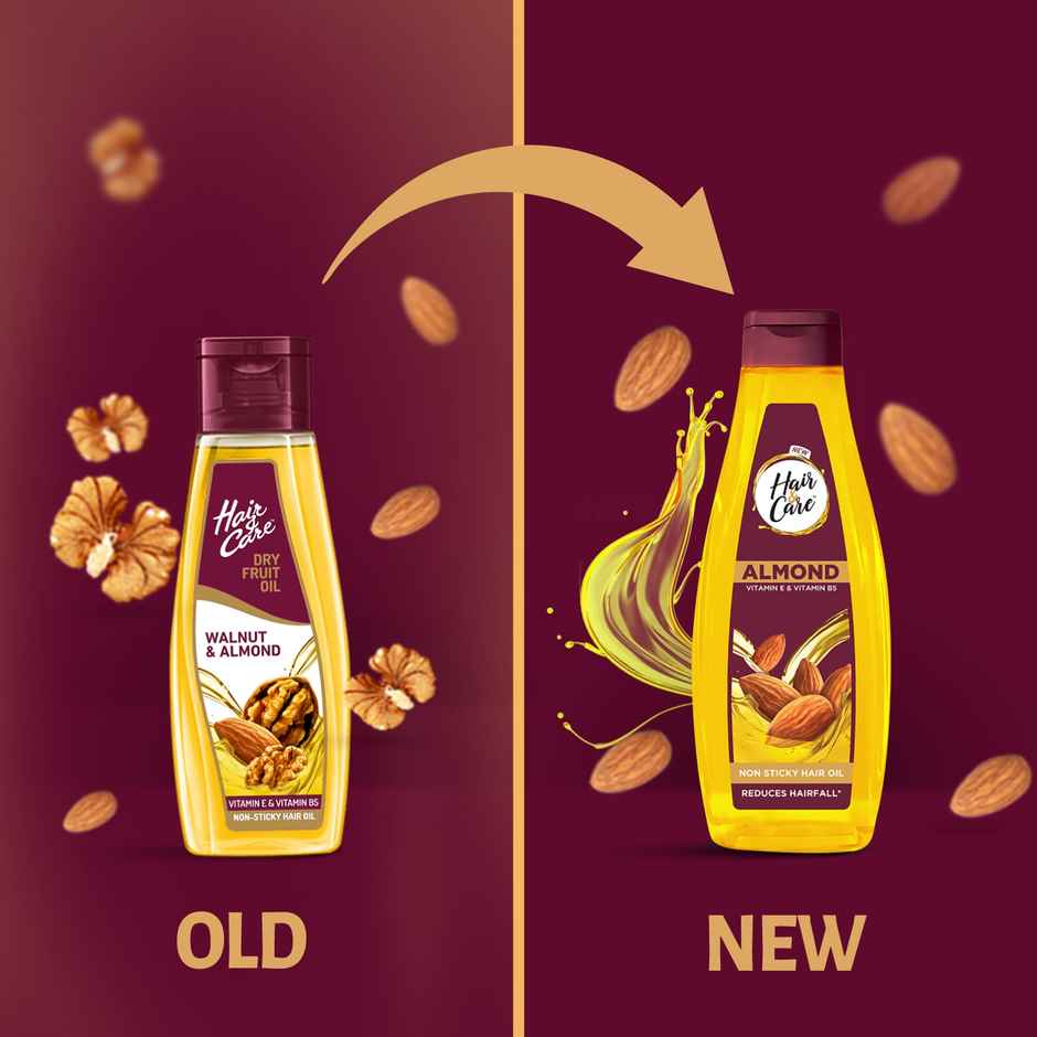 Hair & Care with Almond | Non-Sticky Hair Oil