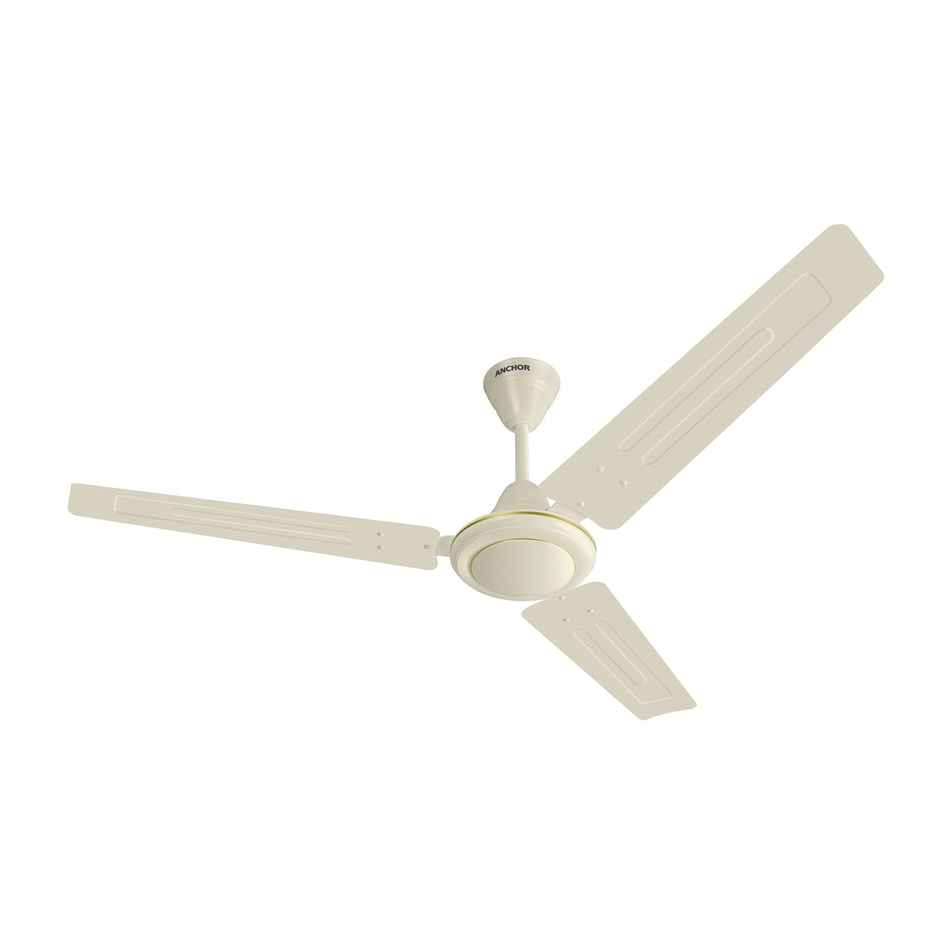 Anchor By Panasonic Air Wave W/O Ceiling Fan, 1200mm, Glossy Ivory