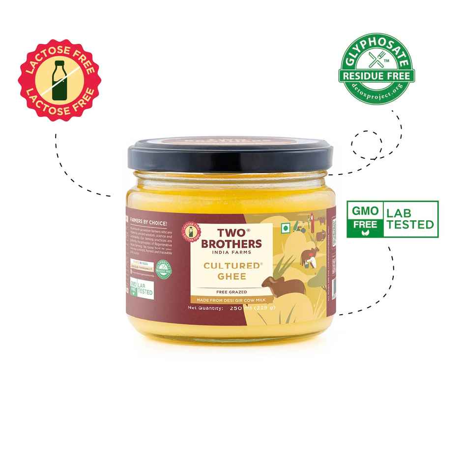 Two Brothers Desi Gir Cow Cultured Ghee