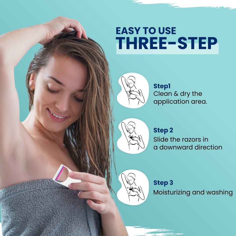 Mildcares Underarm Hair Removal Razor For Women