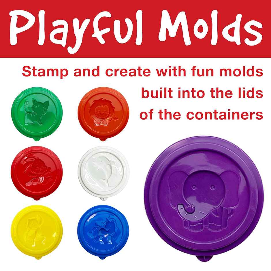 Faber-Castell Modelling Dough Set | 12 Regular & Neon Colors