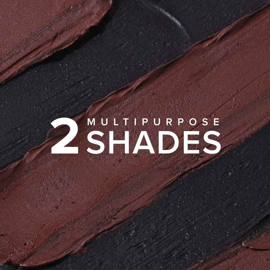 Mila Beaute Wink Artist 2 In 1 Gel Liner For Eyes & Brows Waterproof Upto 36Hours - Brown