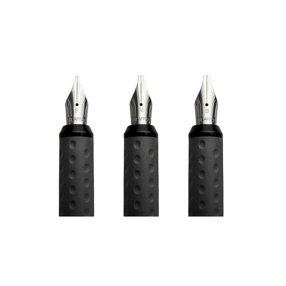 Sheaffer E93402 Black Calligraphy Mini Kit With F, M And B Nibs Pen