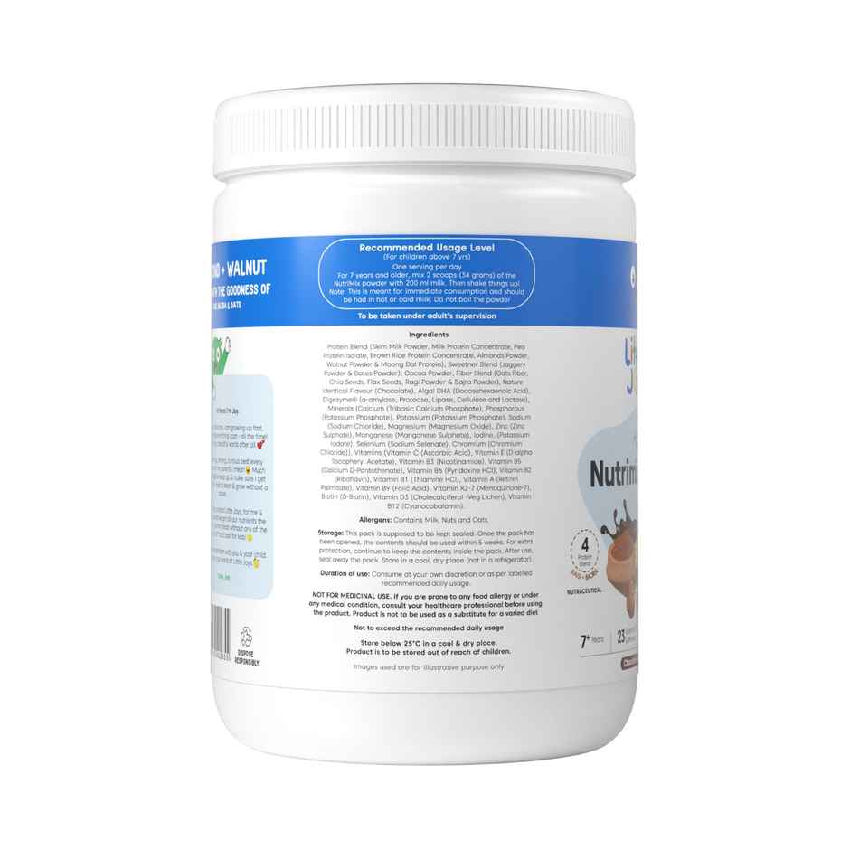 Little Joys Chocolate Drink Mix with Ragi and Bajra | For 7 - 12 years Kids