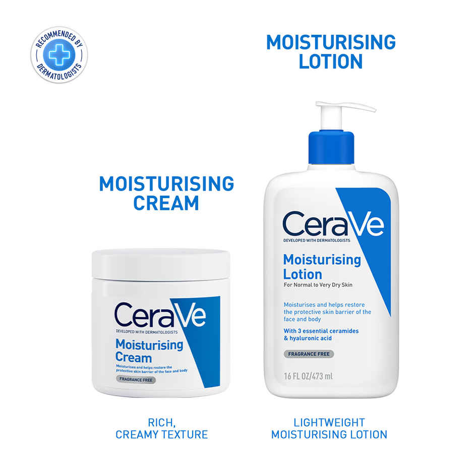 CeraVe Moisturizing Lotion for Normal to Dry Skin with Ceramides & Hyaluronic Acid