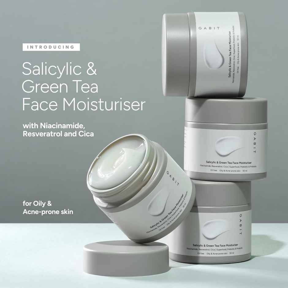 Gabit Salicylic & Green Tea Face Moisturiser