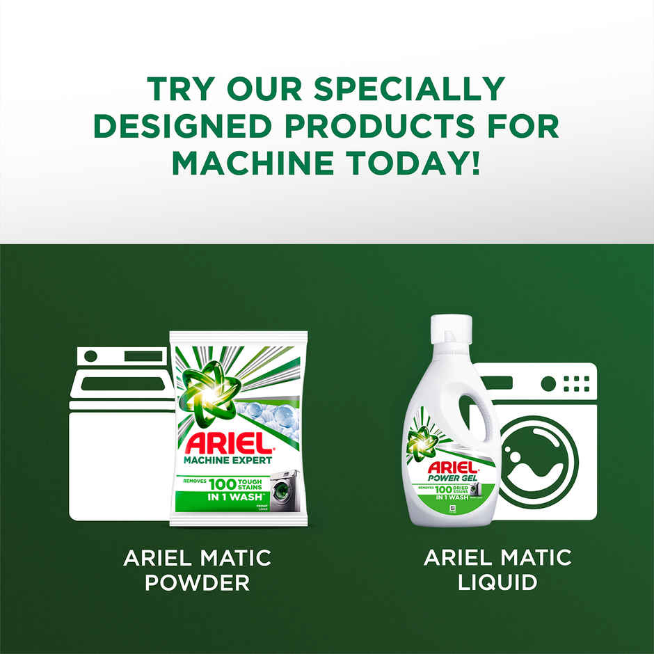 Ariel Perfect Wash Detergent Powder - Removes Tough Stains Like Haldi In 1 Wash