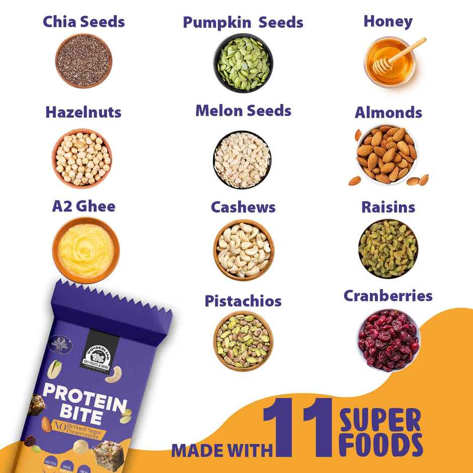 Wonderland Foods Vrat Protein Bites