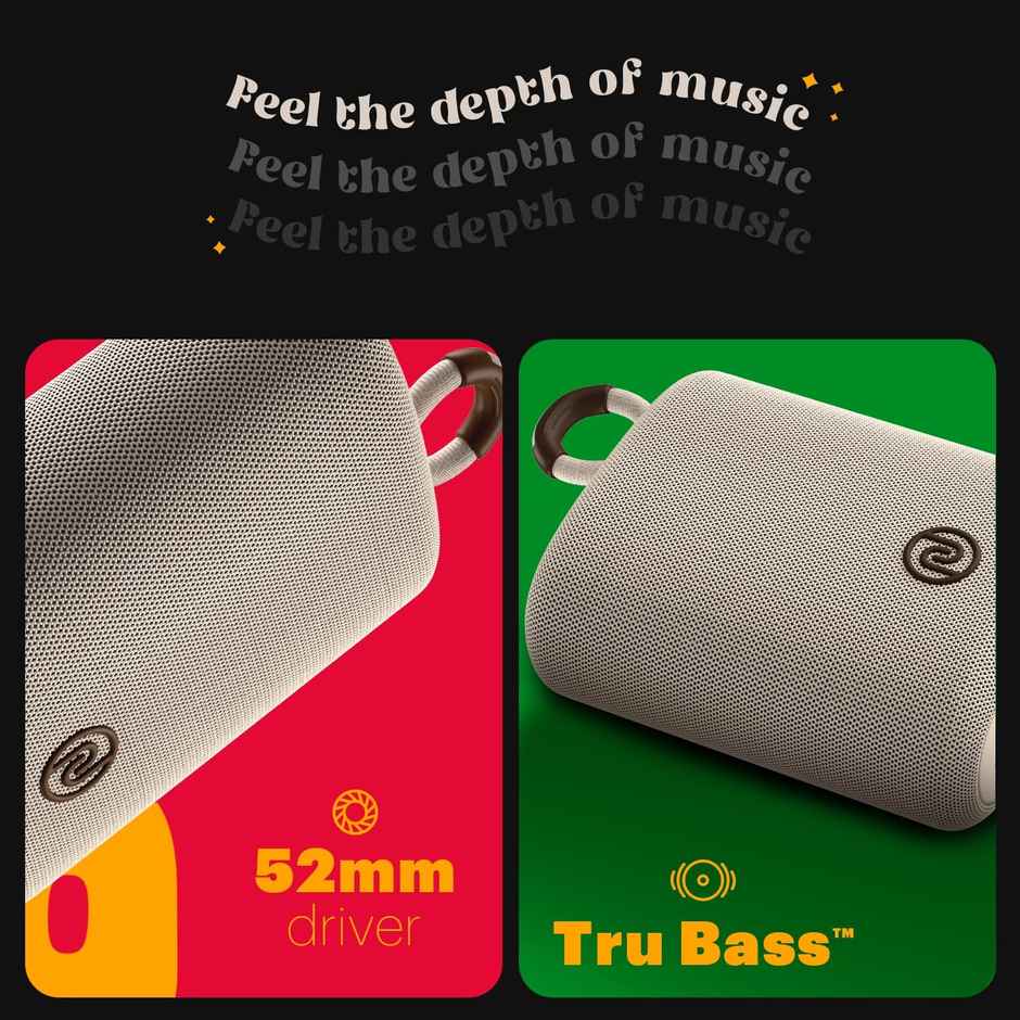 Noise VIBE 2 5W Wireless Speaker | Safari Beige