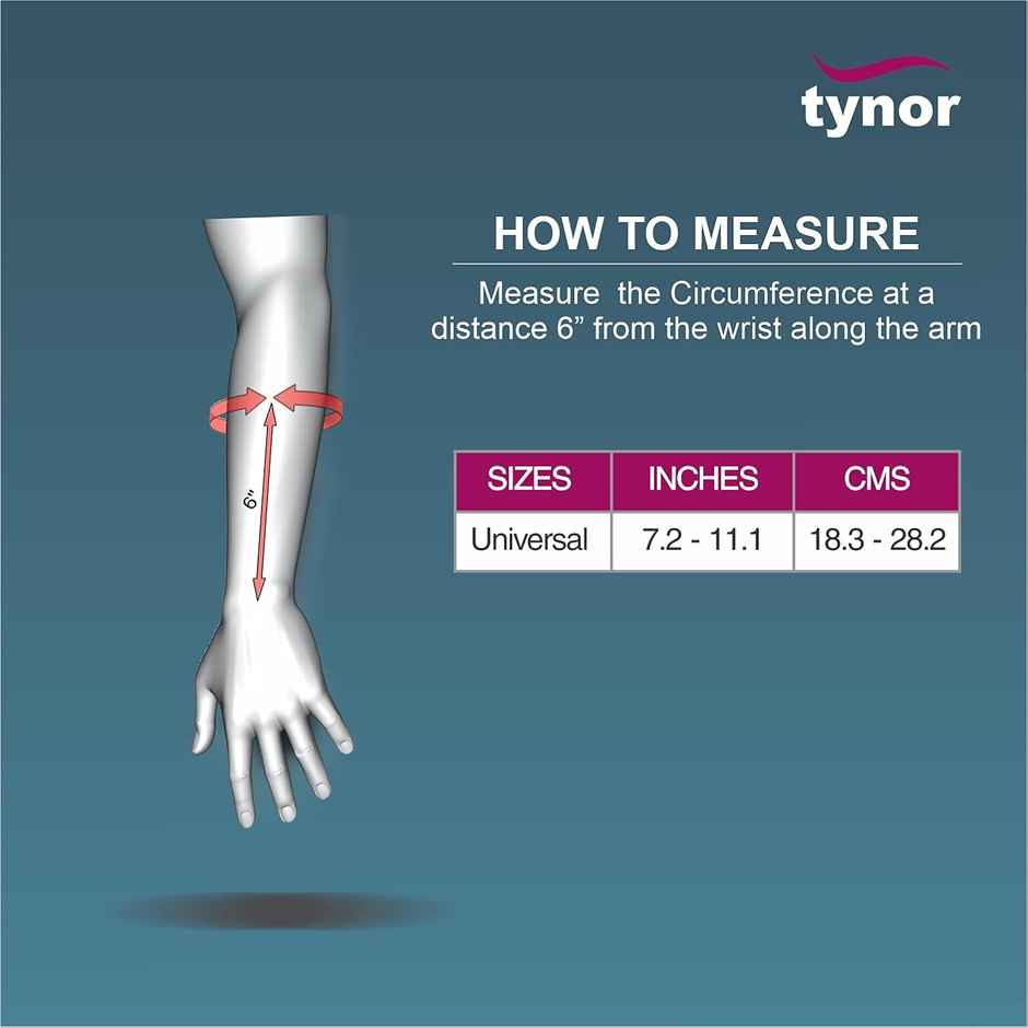 Tynor ROM Elbow Brace Black Right Universal