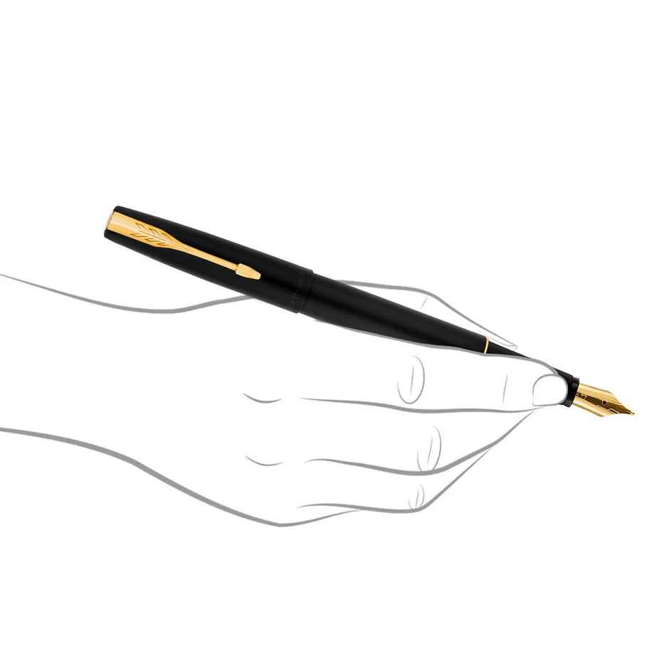 Parker Frontier Matte Black Fountain Pen & Card Holder, Premium Raksha Bandhan Gift Set
