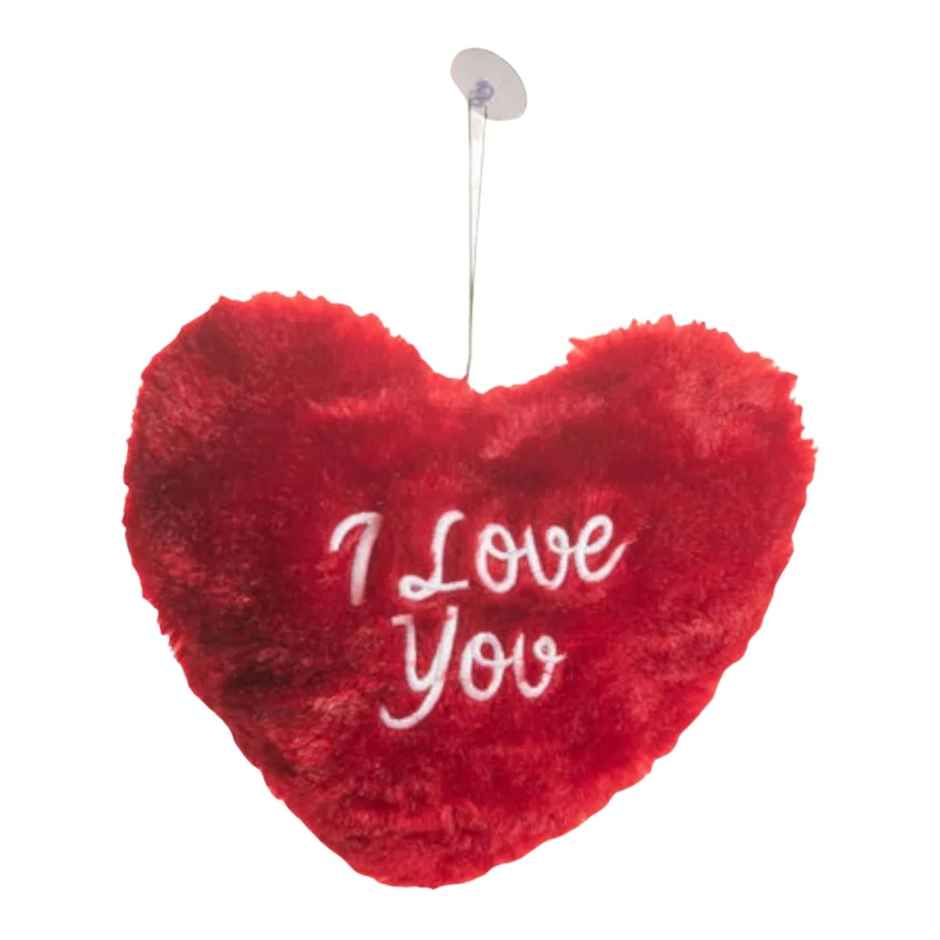 Cadbury Bournville Rich Cocoa 70% Dark Chocolate Bar(80gms) & I Love You Heart Cushion(25X18Cm)- Red(1pc) Combo