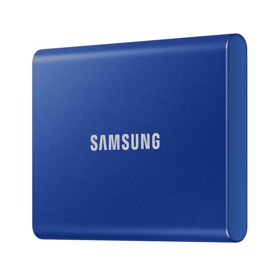 Samsung T7 1TB External Portable SSD | Blue | MU-PC1T0H