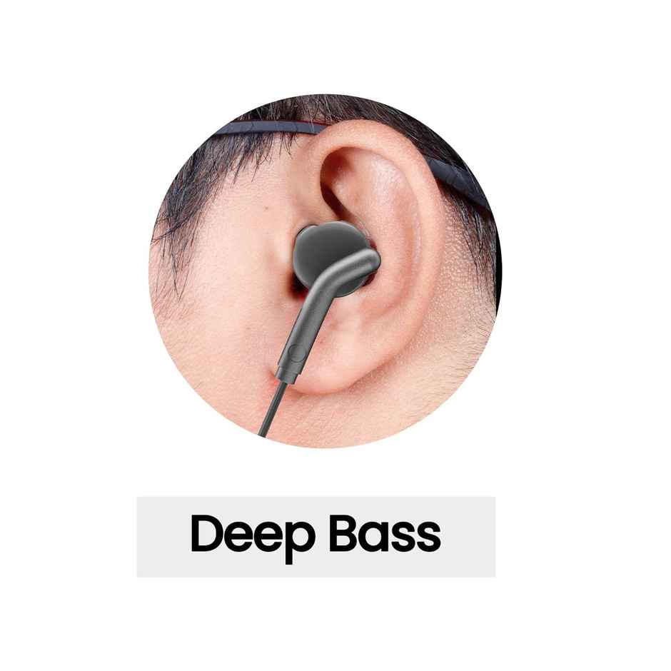 Zebronics Bro in Ear Wired Earphones with Mic, 3.5mm Audio Jack, 10mm Drivers, Phone/Tablet Compatible - Black