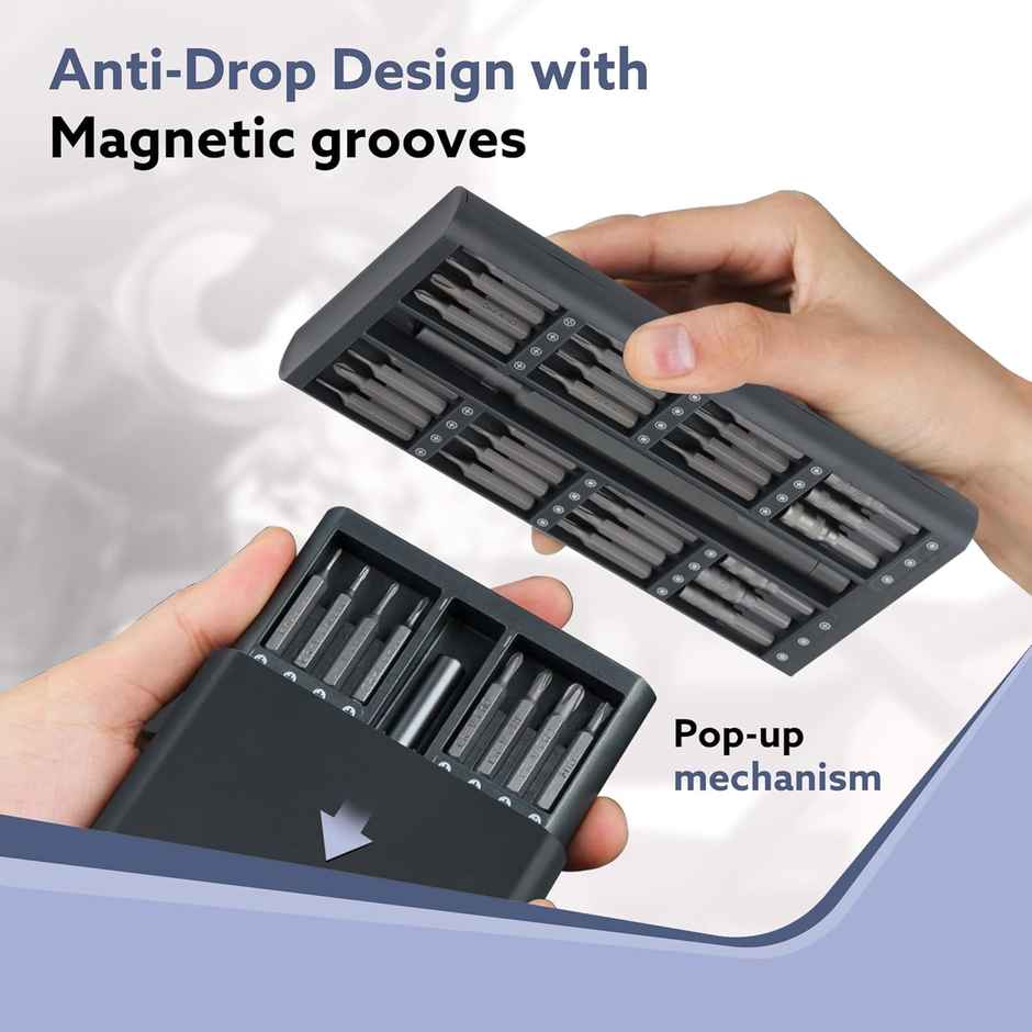 Agaro 62 Inch 1 Mini Precision Screwdriver Set, Multifunction Magnetic Driver Bit Set