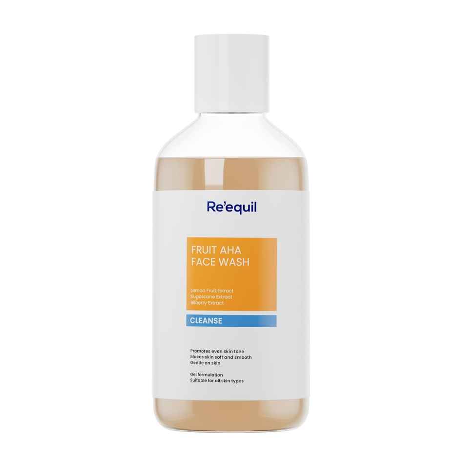 Re'Equil Fruit Aha Face Wash For Hyperpigmentation & Skin Brightening