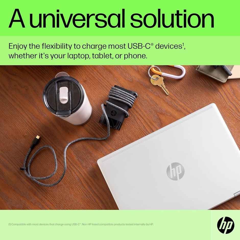 Hp 65W Usb-C Laptop Charger India