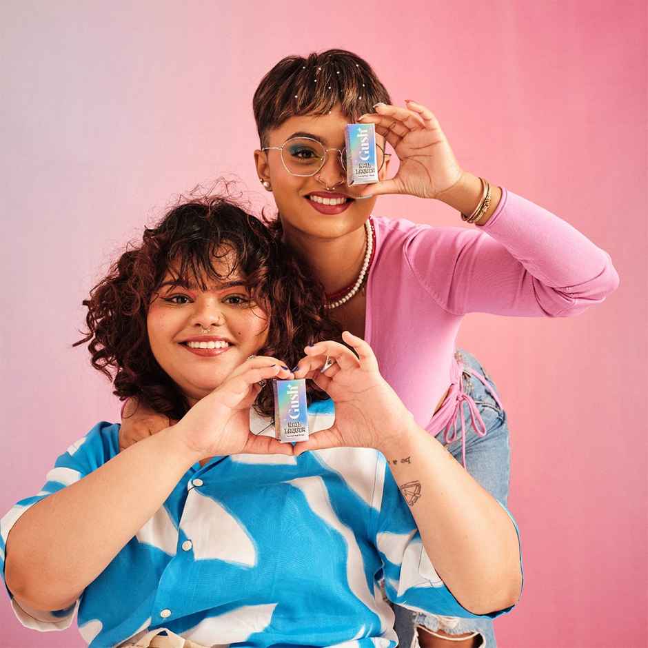 Gush Gel Nail Paint/Polish – Toasted Caramel | Glossy Finish Nail Polish | Long Lasting Lacquer | Warm Brown Nude