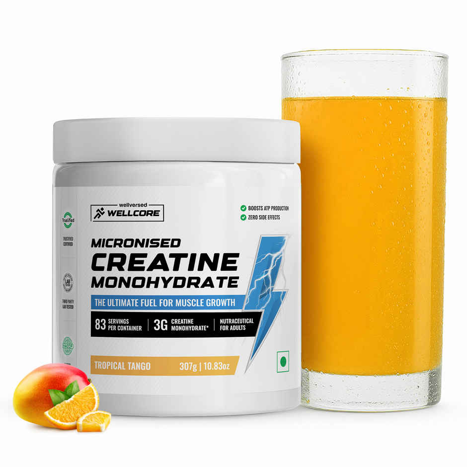 Wellcore Micronised Tropical Tango Creatine Monohydrate | 83 servings