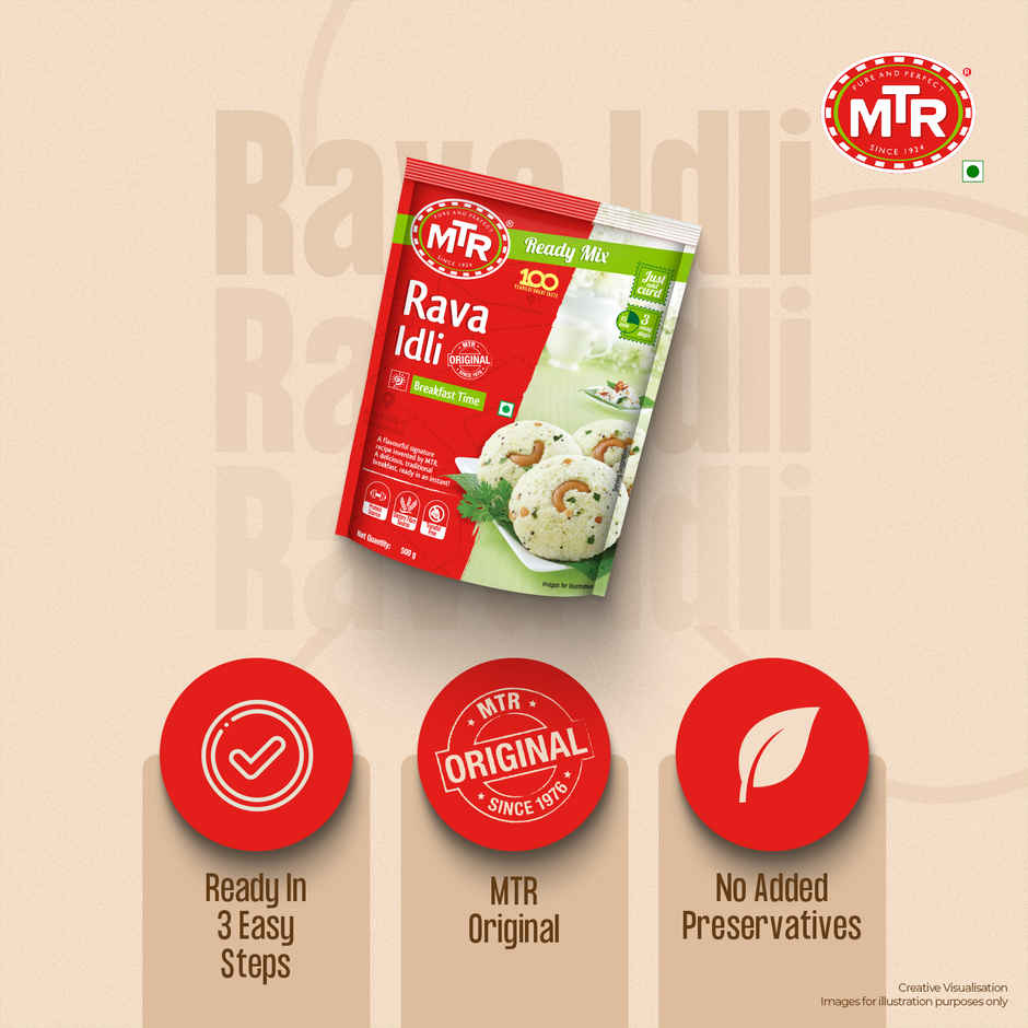 MTR Rava Idli Instant Mix Combo