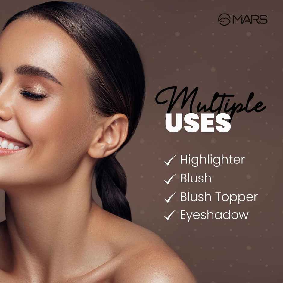 MARS Glowzilla 6 Colour Highlighter Palette (Shade-01)